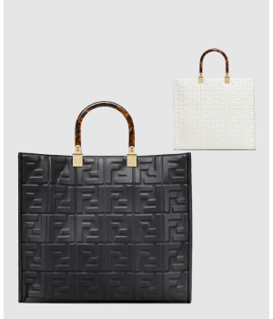 펜디 펜다체 선샤인 미디엄 쇼퍼백 8BH386