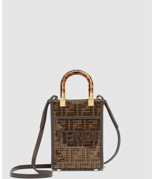 펜디 FF 선샤인 미니 쇼퍼백 8BS051