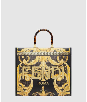 펜디 펜다체 선샤인 미디엄 쇼퍼백 8BH386