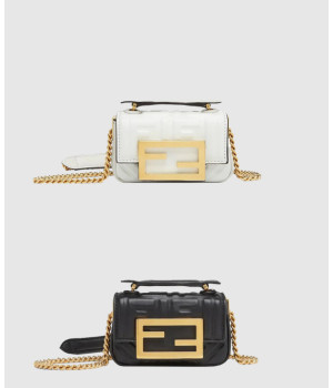 펜디 나노 바게트 체인 숄더백 7AS143