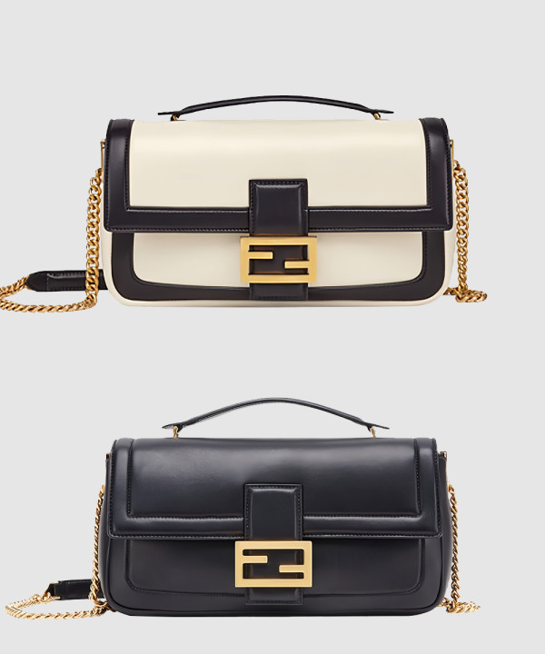 펜디 미니 바게트 체인백 8BS735