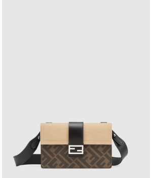 펜디 스몰 플랫 바게트 파우치 크로스백 7M0295