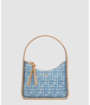 펜디 미니 펜데센스 데님 패브릭 8BS094