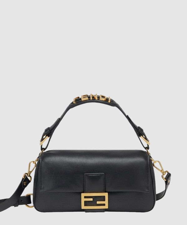 펜디 바게트 레더 숄더백 8BR822