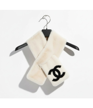 (국내배송) 샤넬 시어링 램스킨 밍크 머플러