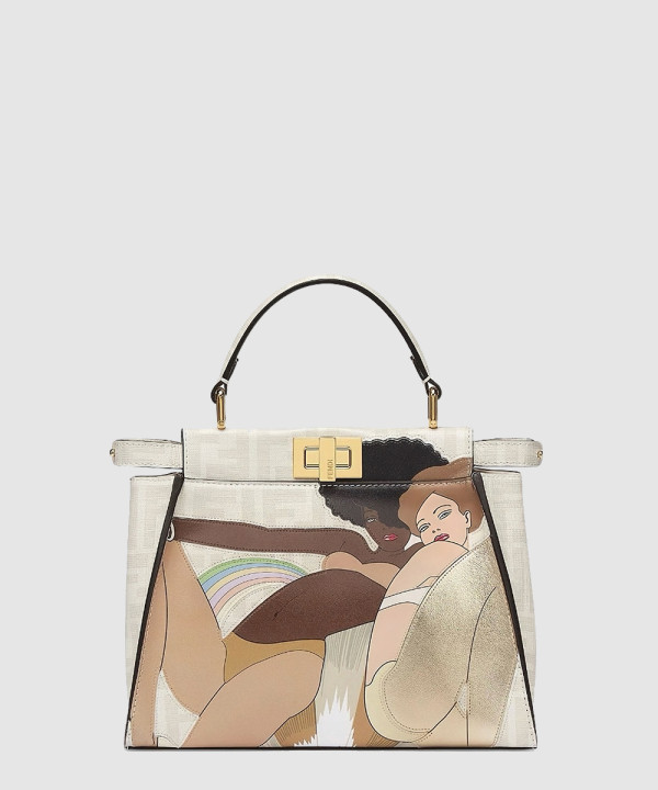 펜디 피카부 미니 핸드백 8BN244