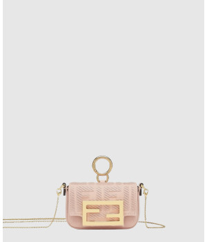 펜디 나노 바게트 참 숄더백 7AS045