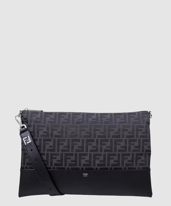 펜디 FF 로고 가죽 파우치 7N0144