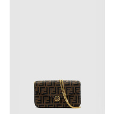 펜디 레더 체인 지갑 WOC 8BS032