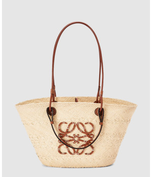 로에베 아나그램 바스켓 백 인 이라카 팜 앤 카프스킨