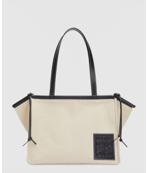 로에베 쿠션 토트백 스몰 캔버스