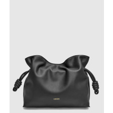 로에베 미디움 플라멩코 클러치 인 나파 카프스킨