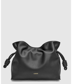 로에베 미디움 플라멩코 클러치 인 나파 카프스킨