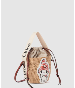 끌로에 마이멜로디 우디 스몰 바스켓 백 SS381