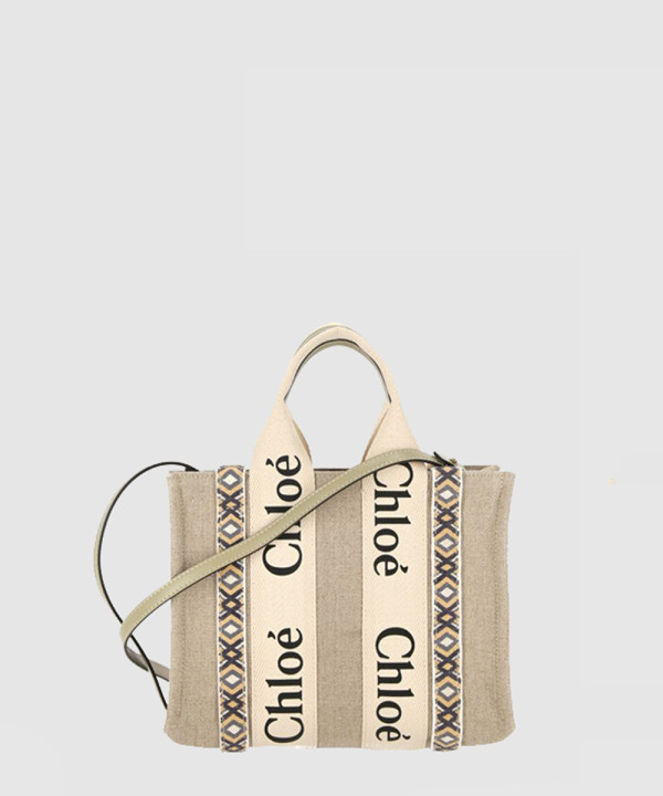 끌로에 우디 스몰 토트백 SS397