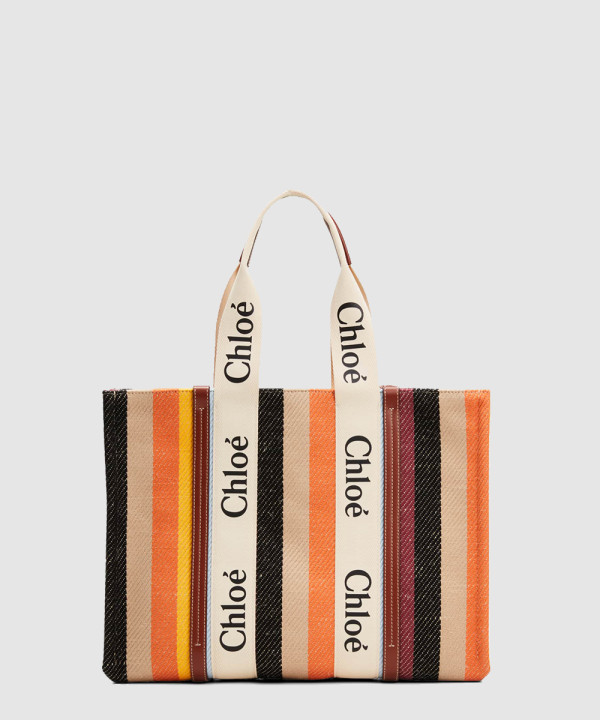 끌로에 우디 라지 토트백 US382