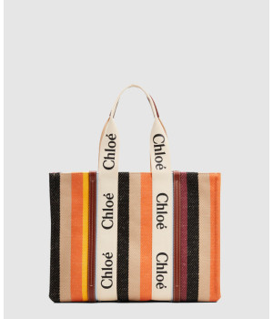 끌로에 우디 라지 토트백 US382