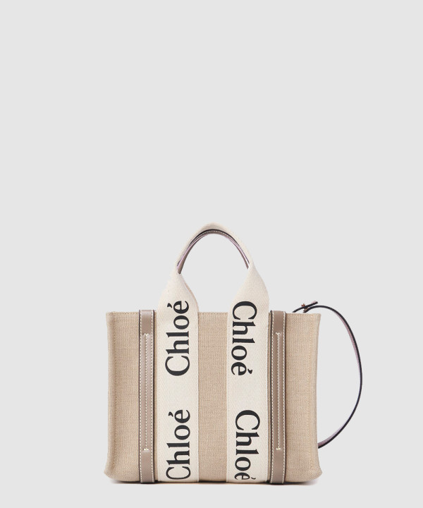 끌로에 우디 스몰 토트백 AS397