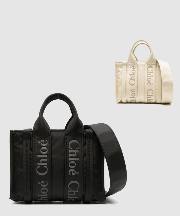 끌로에 우디 스몰 스트랩 토트백 WS397