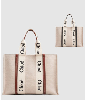 끌로에 우디 토트백 라지 US382