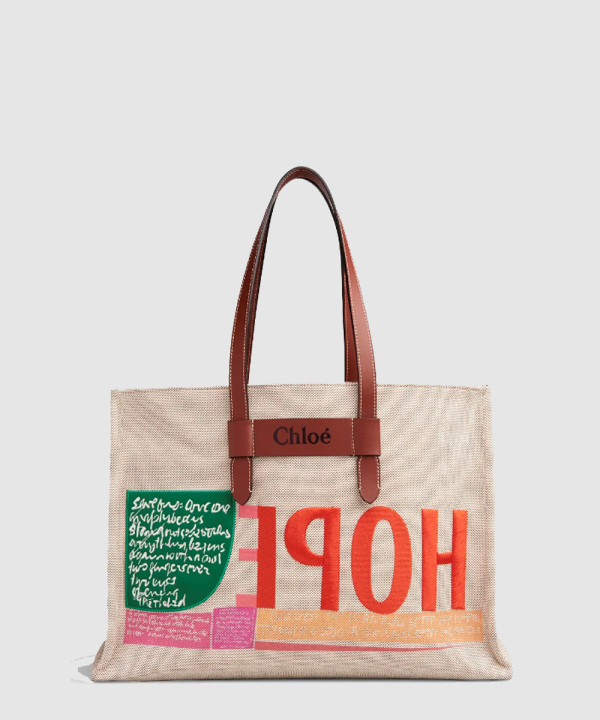 끌로에 우디 라지 토트백 WS382