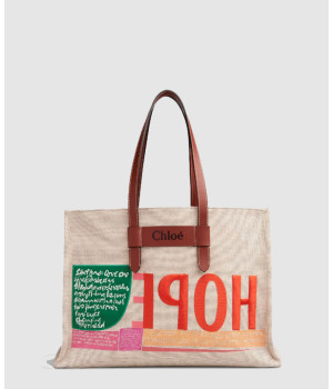 끌로에 우디 라지 토트백 WS382