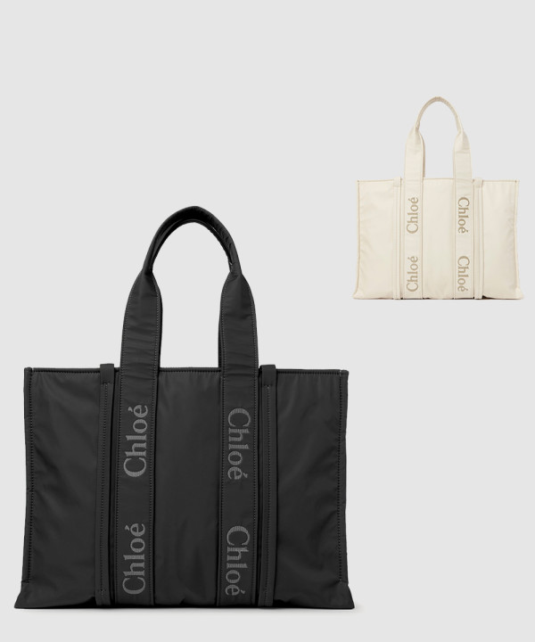 끌로에 우디 미디움 토트백 WS382