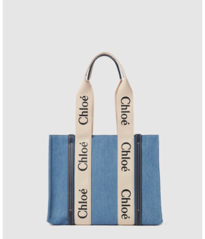 끌로에 우디 미디움 토트백 SS383