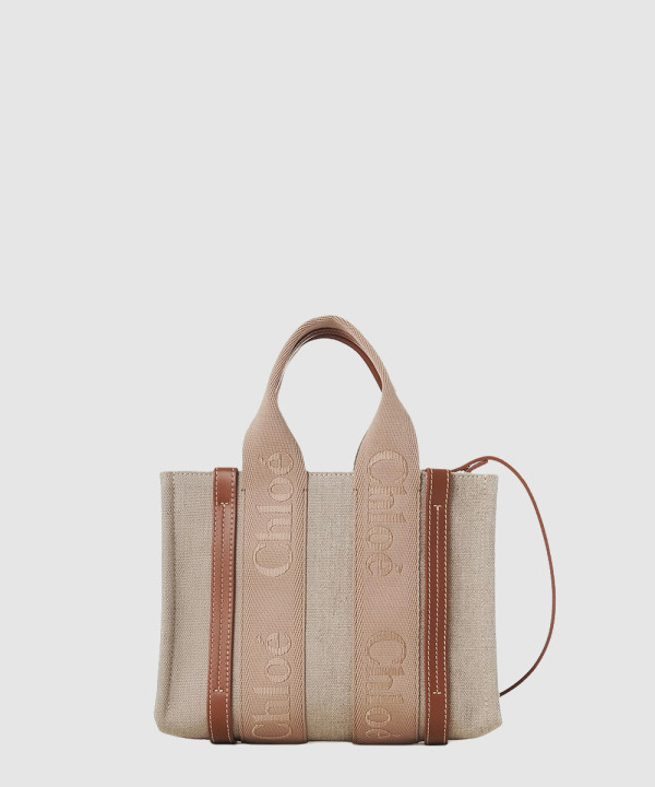 끌로에 우디 스몰 토트백 AS397