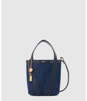끌로에 데님 스핀 스몰 토트백 AS812