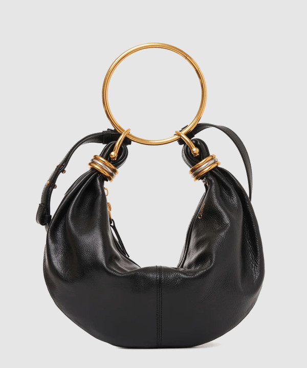 끌로에 그레인드 가죽 마르씨 스몰 팔찌 호보백 AS611