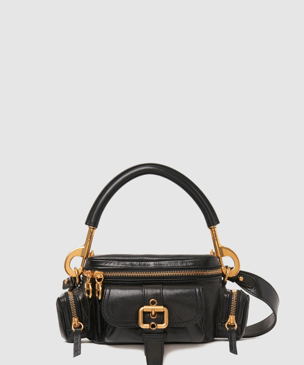 끌로에 작고 부드러운 가죽 스몰 카메라백 AS534