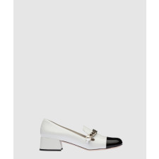 미우미우 펄 체인 로퍼 5S657D