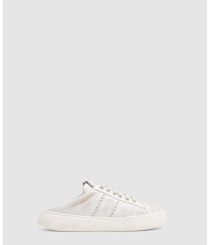 미우미우 블리치드 레더 스니커즈 5E915D