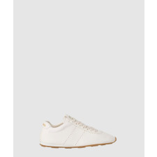 미우미우 플룸 블리치 레더 스니커즈 5E114E