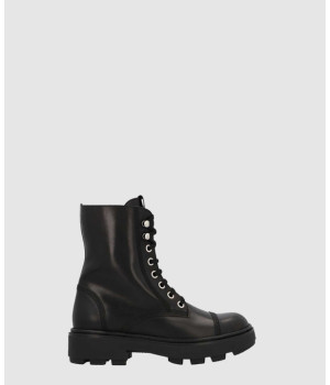 미우미우 레이스업 레더 워커 부츠 5U651D