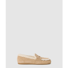 미우미우 스웨이드 로퍼 5D273E