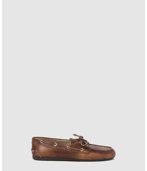 미우미우 블리치드 레더 로퍼 5D123E