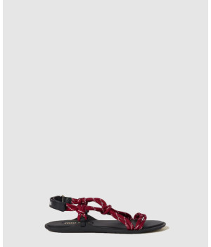 미우미우 리비에르 레더 샌들 5X420E