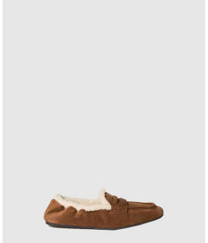 미우미우 루슈 스웨이드 로퍼 5D341E