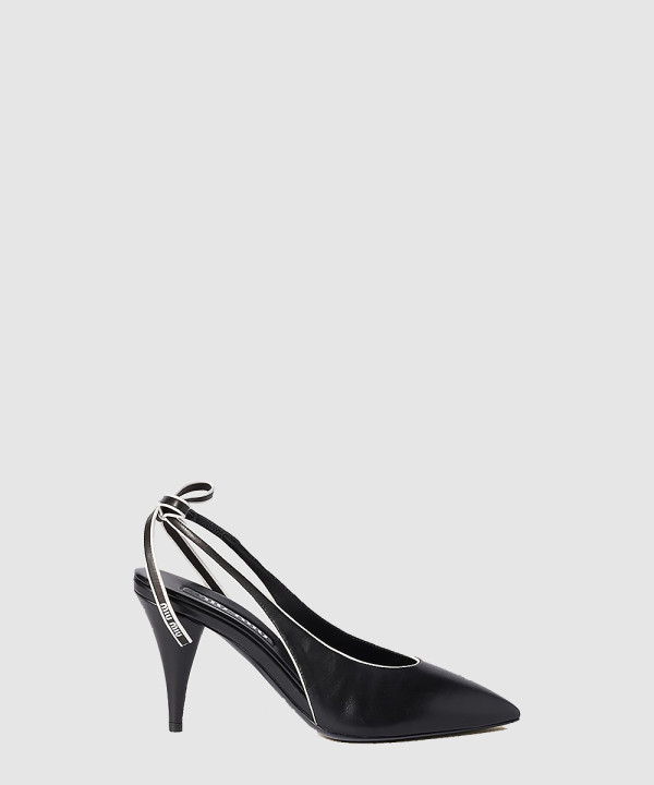 미우미우 나파 레더 펌프스 힐 5I430E