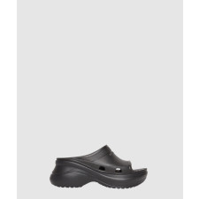 발렌시아가 풀 크록스 슬라이드 샌들 677389