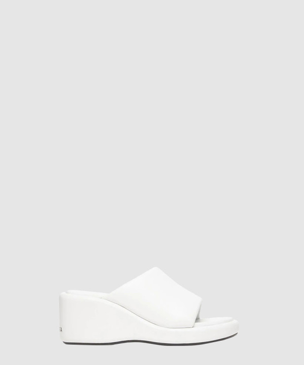 발렌시아가 로고 웨지 뮬 694082