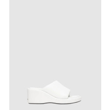 발렌시아가 로고 웨지 뮬 694082