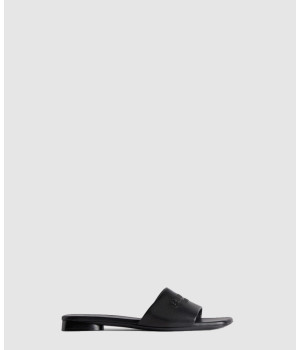 발렌시아가 듀티 프리 레더 플랫 샌들 787293