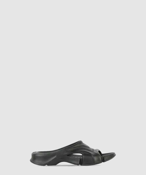 발렌시아가 러버 몰드 슬라이드 샌들 653874