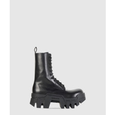 발렌시아가 불도저 레이스업 부츠 671554