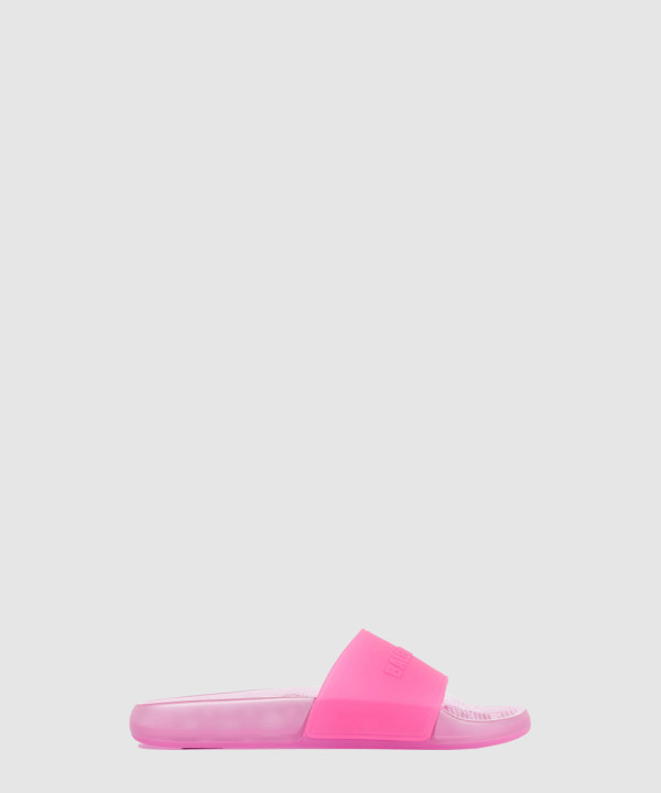 발렌시아가 로고 러버 슬라이드 785454