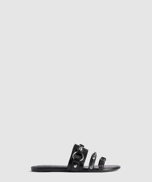 발렌시아가 시티 플랫 뮬 834692