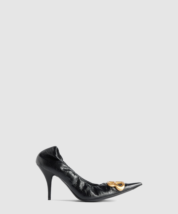 발렌시아가 모나코 BB 로고 플라크 펌프스 818862